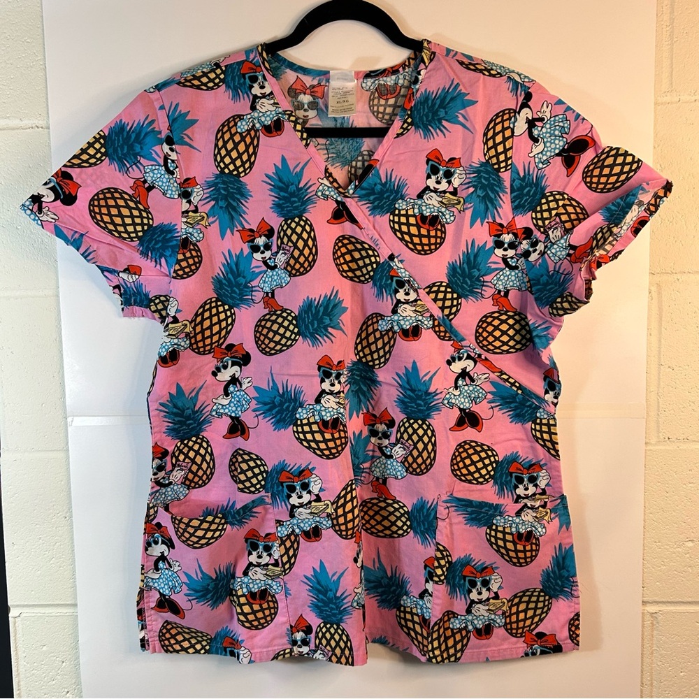 Disney Pink Boxy Graphic Tee